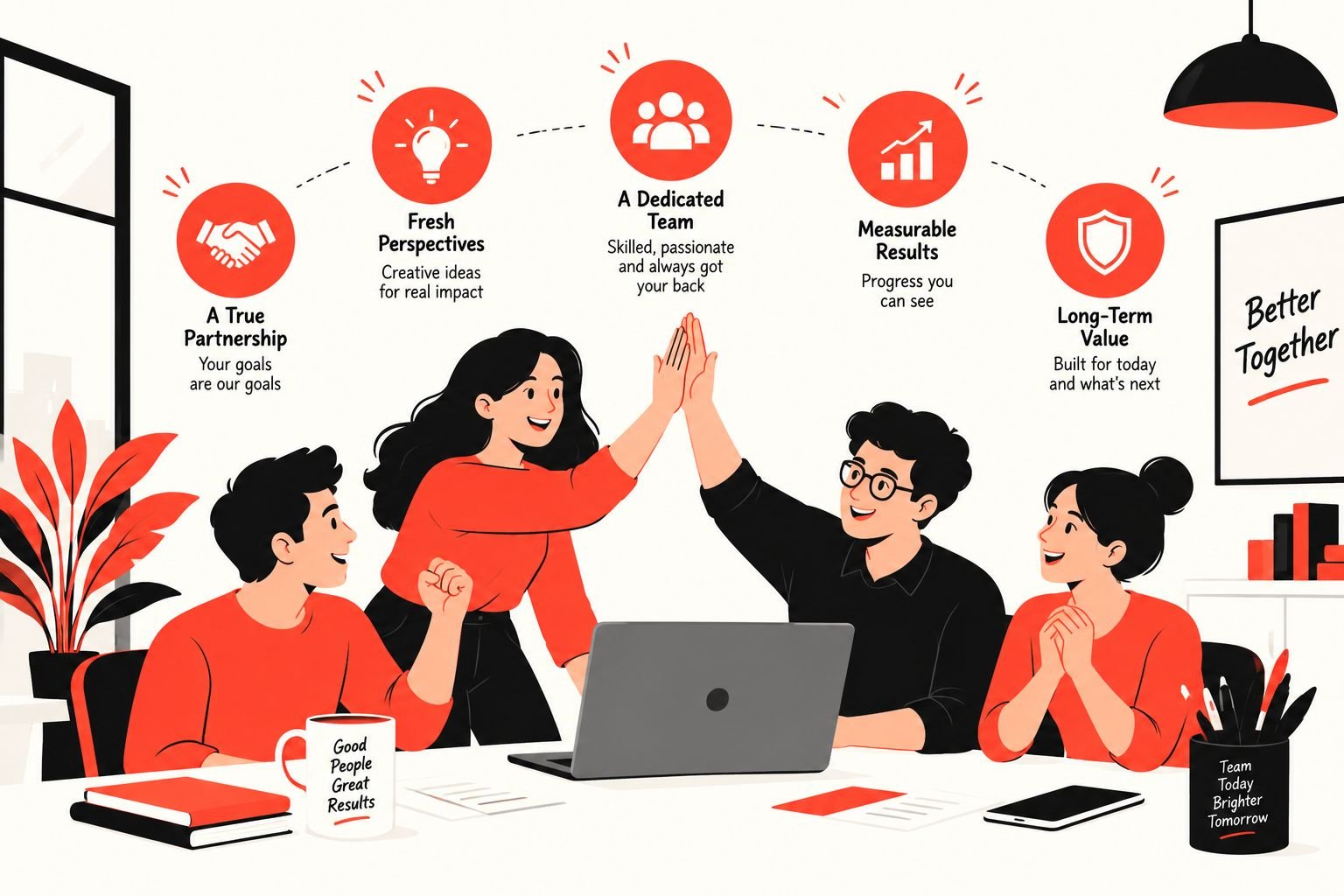 Benefits of Work With us