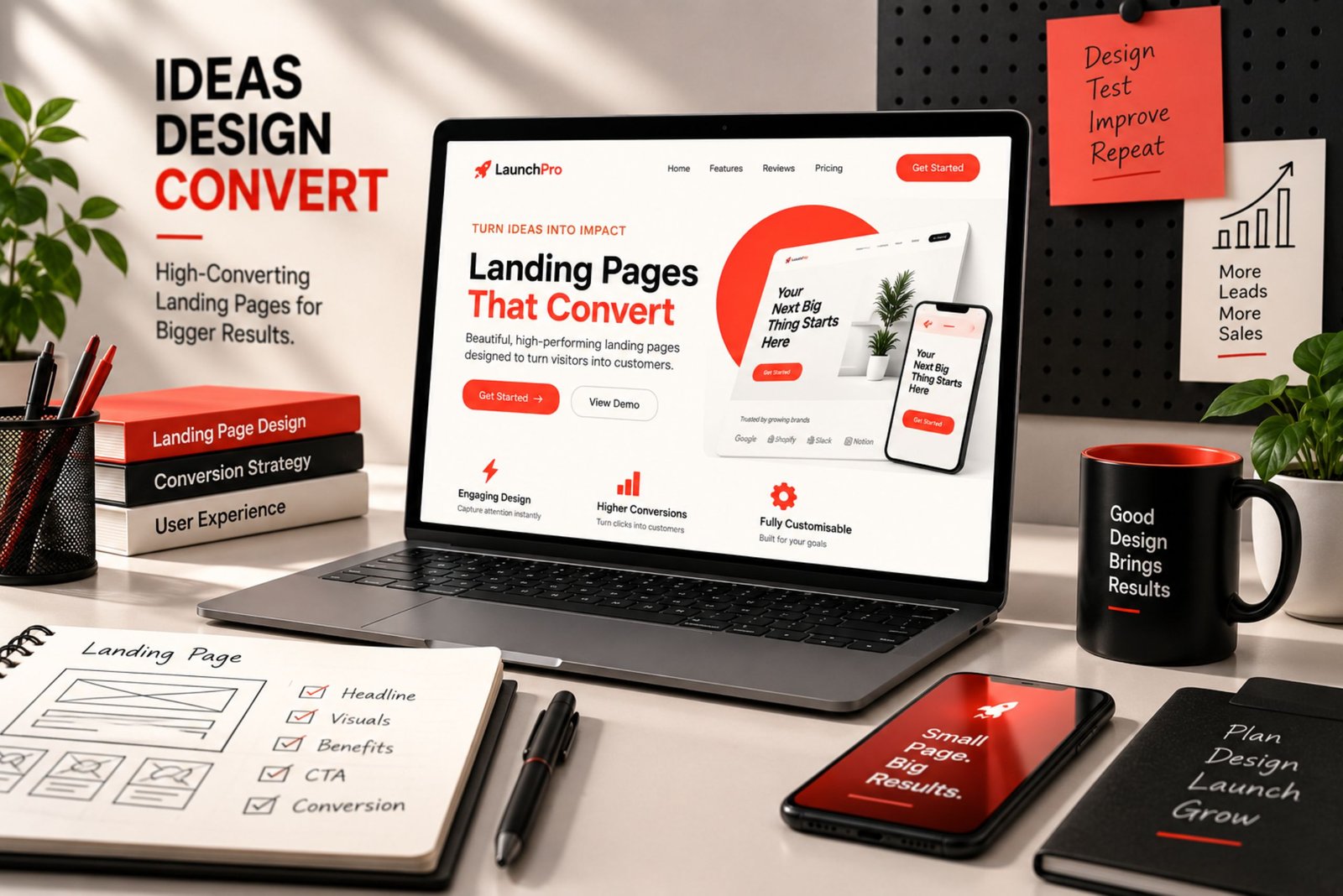 Landing Page Design